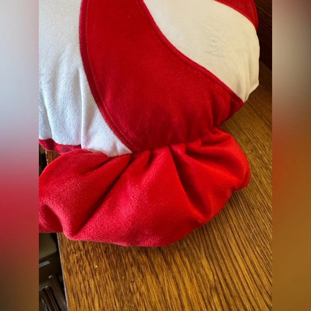 Christmas Peppermint-Shaped Pillow-Felt with Terry Stitching from Wondershop™.